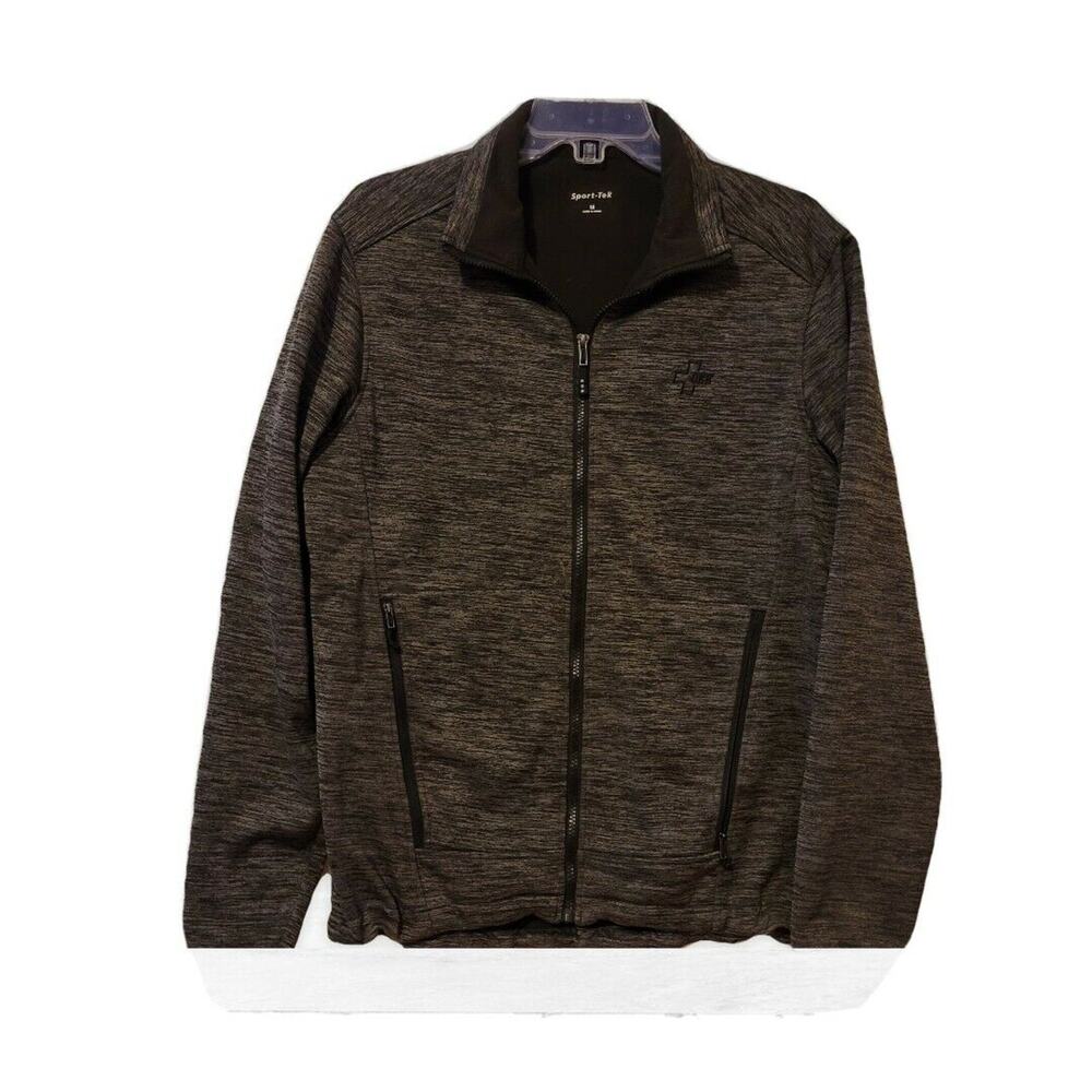 Sport-Tek Mens Jacket Size M Zip Up With 2 Zip Pockets